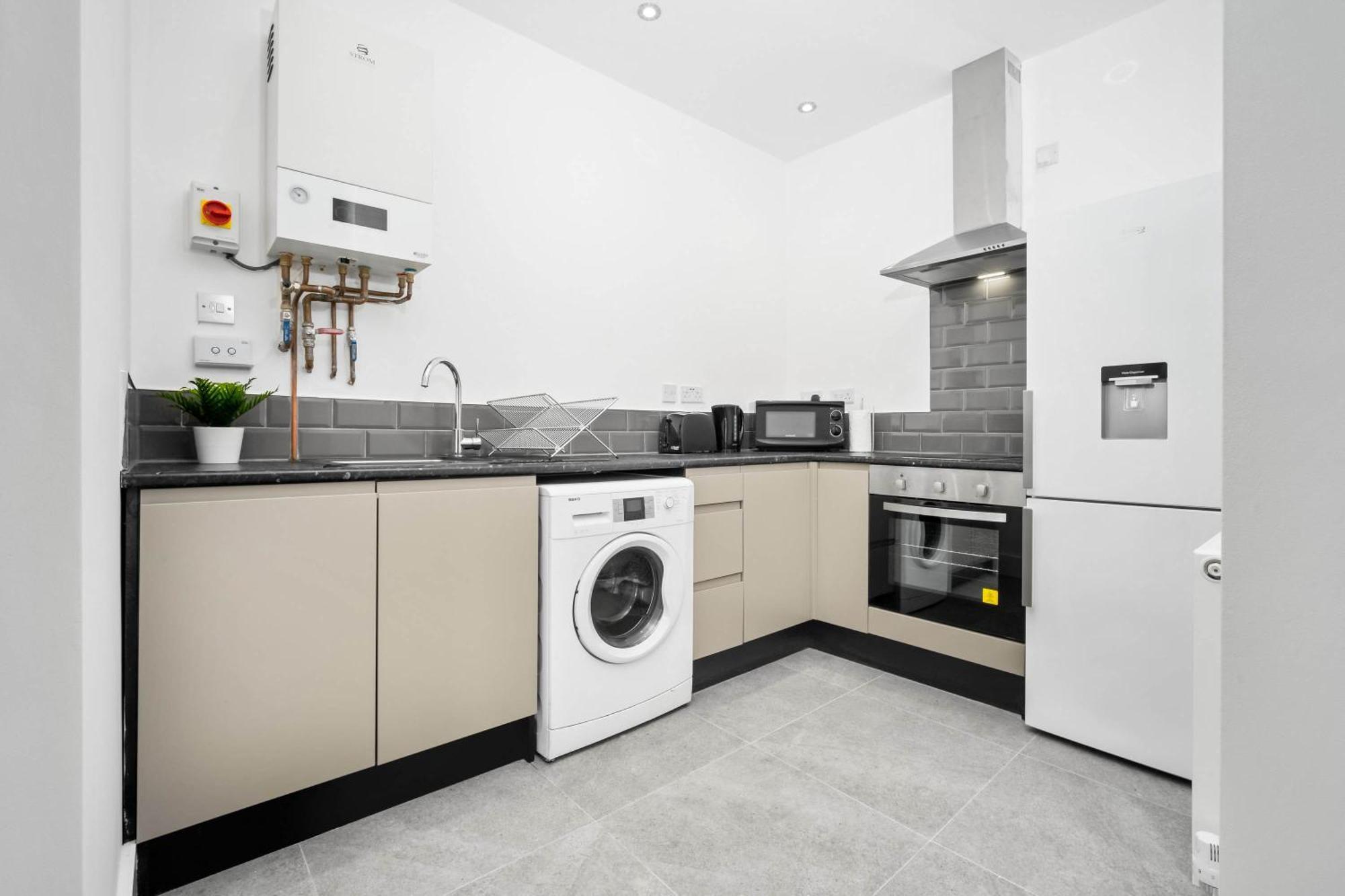 Stylish Apartment - Free Wifi & Netflix - On Street Parking - Double Bed - 49Ag Rowley Regis Exterior foto